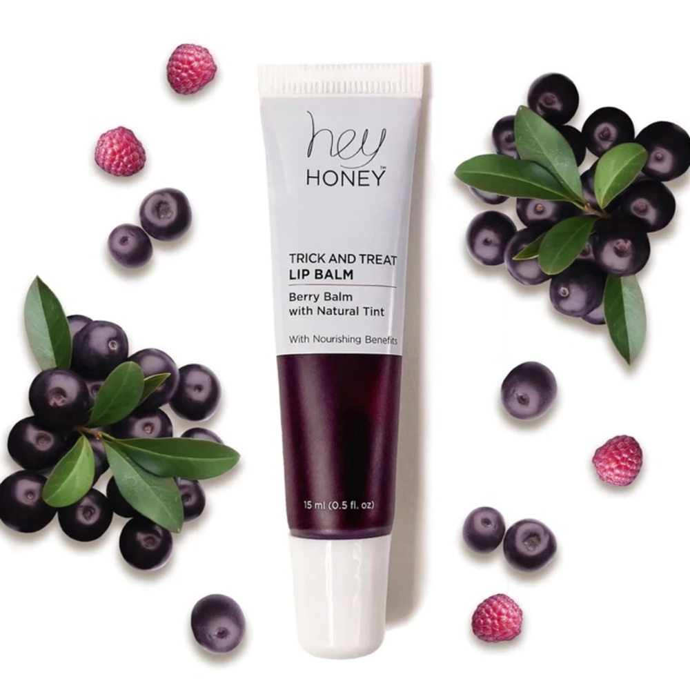 Hey Honey Trick & Treat Berry Lip Balm with Natural Tint - Picture 7 of 9